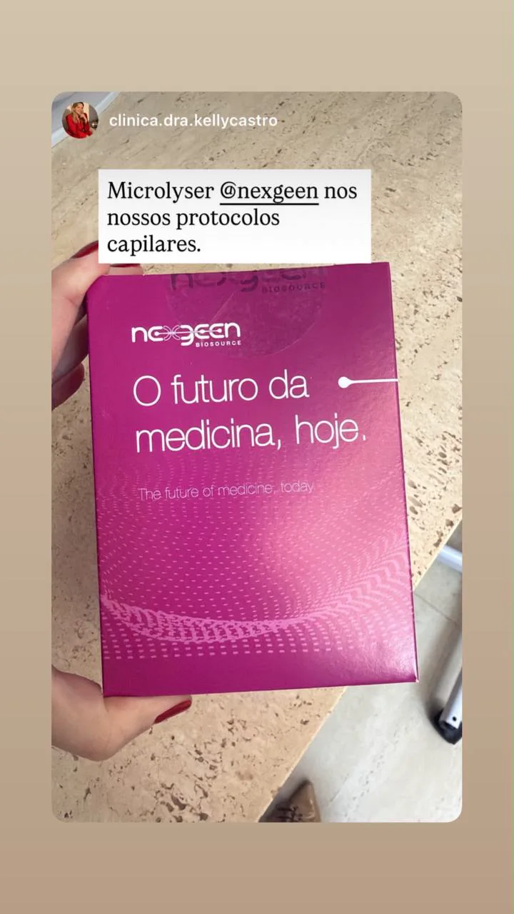 Relato profissional sobre o uso do Microlyzer em protocolos capilares